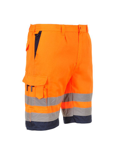 Szorty ostrzegawcze Portwest E043 letnie robocze Hi-Vis | ToSafe