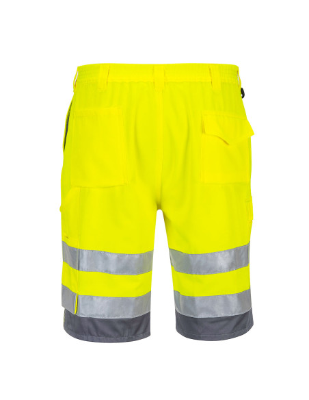 Szorty ostrzegawcze Portwest E043 letnie robocze Hi-Vis | ToSafe