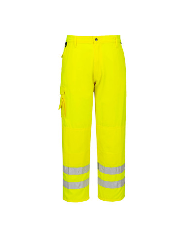 Spodnie bojówki ostrzegawcze Portwest E046 hi-vis Żółty