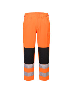 Spodnie ostrzegawcze Portwest ES046 hi-vis odzież robocza Pomarańczowy