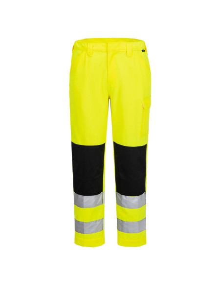 Spodnie ostrzegawcze Portwest ES046 hi-vis odzież robocza Żółty