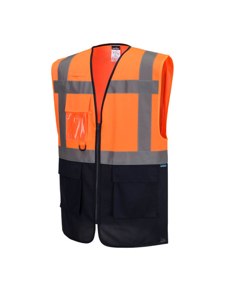 Kamizelka ostrzegawcza Portwest ES076 – kamizelka robocza Hi-Vis z 6 kieszeniami | ToSafe