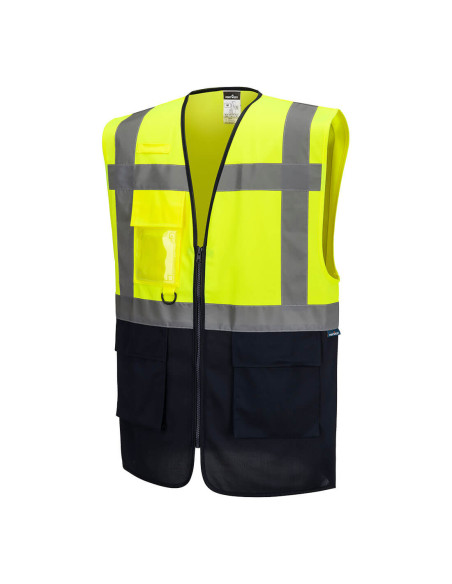Kamizelka ostrzegawcza Portwest ES076 – kamizelka robocza Hi-Vis z 6 kieszeniami | ToSafe