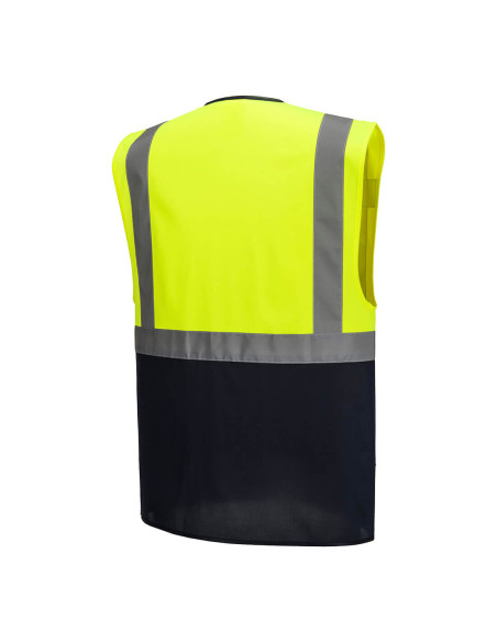 Kamizelka ostrzegawcza Portwest ES076 – kamizelka robocza Hi-Vis z 6 kieszeniami | ToSafe
