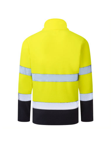 Polar ostrzegawczy Portwest ES251 – polar Hi-Vis z kontrastowymi panelami | ToSafe
