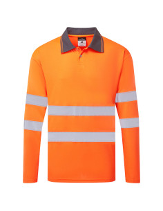 Koszulka ostrzegawcza Portwest ES277 hi-vis odzież robocza Pomarańczowy
