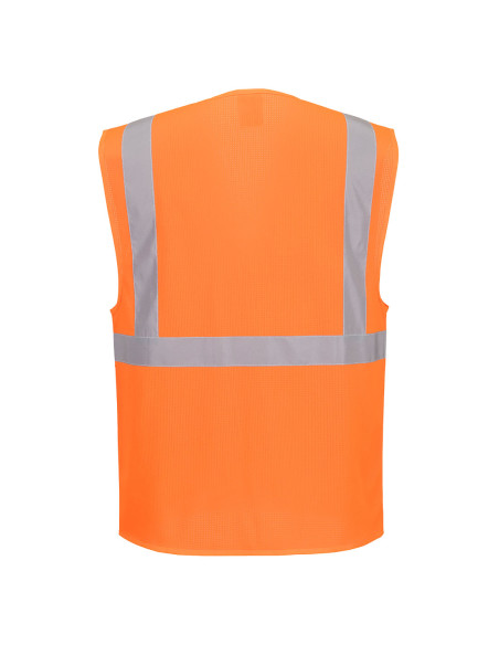 Kamizelka ostrzegawcza Portwest ES376 – oddychająca kamizelka Hi-Vis z kieszeniami | ToSafe