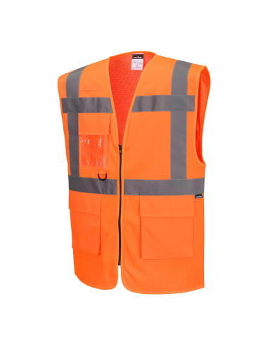 Kamizelka ostrzegawcza Portwest ES376 – oddychająca kamizelka Hi-Vis z kieszeniami | ToSafe