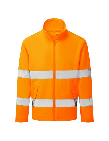 Kurtka softshell Portwest ES428 hi-vis odzież robocza Pomarańczowy