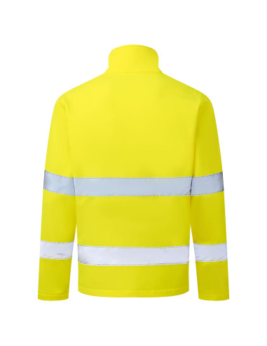 Kurtka softshell Portwest ES428 – wodoodporna kurtka Hi-Vis z mikropolarem | ToSafe