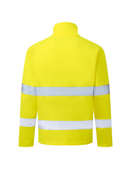 Kurtka softshell Portwest ES428 – wodoodporna kurtka Hi-Vis z mikropolarem | ToSafe