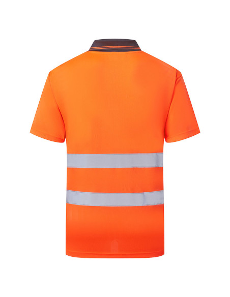 Koszulka ostrzegawcza polo Portwest ES477 – oddychająca koszulka hi-vis | ToSafe