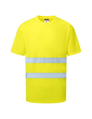 T-shirt ostrzegawczy Portwest ES478 Żółty