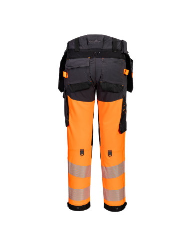Spodnie ostrzegawcze Portwest EV442 EV4 – elastyczne spodnie robocze hi-vis z kaburami | ToSafe