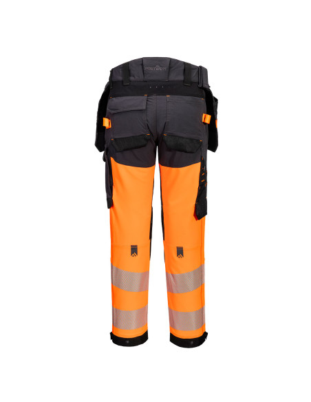 Spodnie ostrzegawcze Portwest EV442 EV4 – elastyczne spodnie robocze hi-vis z kaburami | ToSafe