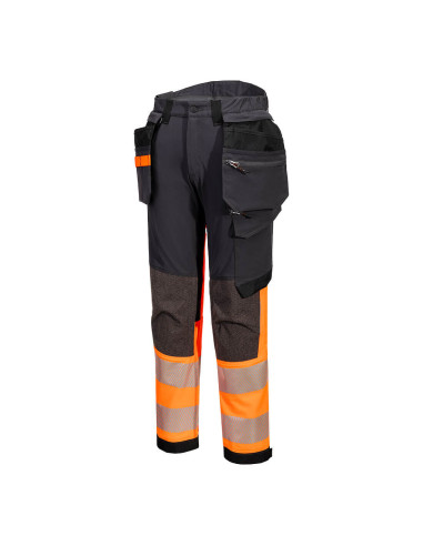 Spodnie ostrzegawcze Portwest EV442 EV4 – elastyczne spodnie robocze hi-vis z kaburami | ToSafe