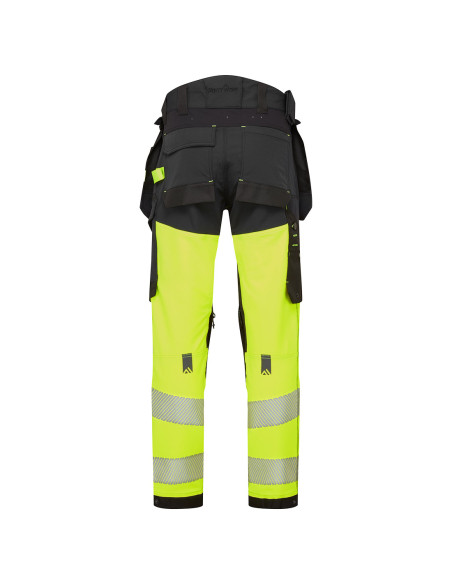 Spodnie ostrzegawcze Portwest EV442 EV4 – elastyczne spodnie robocze hi-vis z kaburami | ToSafe