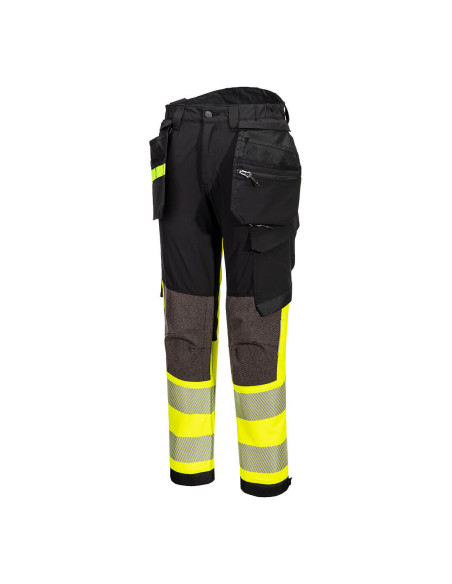 Spodnie ostrzegawcze Portwest EV442 EV4 – elastyczne spodnie robocze hi-vis z kaburami | ToSafe