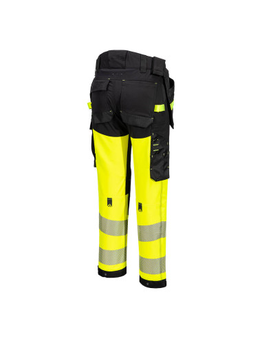 Spodnie ostrzegawcze Portwest EV442 EV4 – elastyczne spodnie robocze hi-vis z kaburami | ToSafe