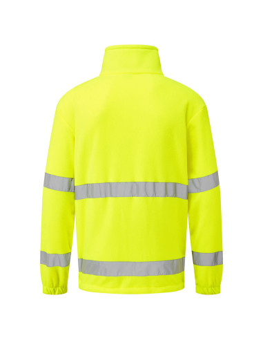 Polar ostrzegawczy Portwest F302 – bluza hi-vis z zamkiem 1/2 EN ISO 20471 | ToSafe