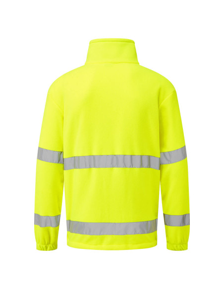 Polar ostrzegawczy Portwest F302 – bluza hi-vis z zamkiem 1/2 EN ISO 20471 | ToSafe