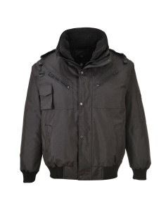 Kurtka robocza Portwest F465 Bomber 4 w 1 wodoodporna Czarny