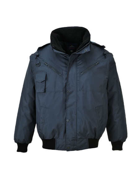 Kurtka robocza Portwest F465 Bomber 4 w 1 wodoodporna Granatowy