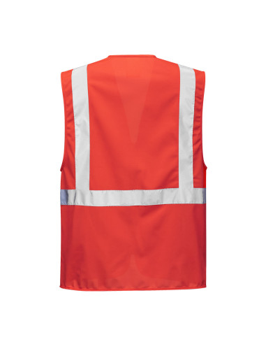 Kamizelka ostrzegawcza Portwest F476 Iona Executive – kamizelka robocza z wieloma kieszeniami | ToSafe