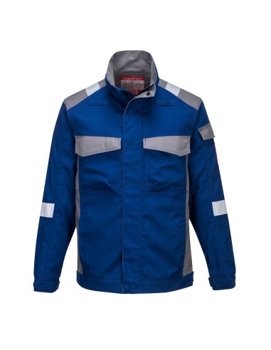Bluza trudnopalna dwukolorowa Portwest FR08 Bizflame Industry Niebieski