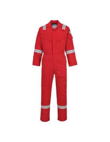 Kombinezon super lekki antyelektrostatyczny Portwest FR21 Bizflame Work Czerwony