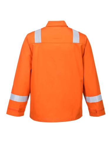 Bluza trudnopalna Portwest FR25 Bizflame Plus z taśmami odblaskowymi i ochroną spawalniczą Bluza trudnopalna Portwest FR25 Bizfl