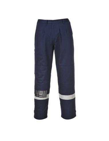 Spodnie trudnopalne Portwest FR26 Bizflame Plus Granatowy