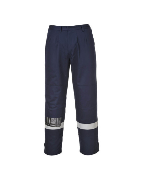 Spodnie trudnopalne Portwest FR26 Bizflame Plus Granatowy