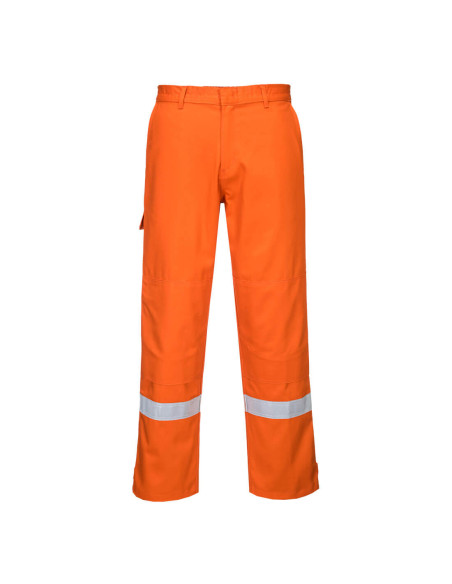 Spodnie trudnopalne Portwest FR26 Bizflame Plus Pomarańczowy