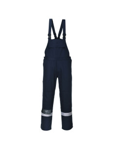 Ogrodniczki trudnopalne Portwest FR27 Bizflame Work Granatowy
