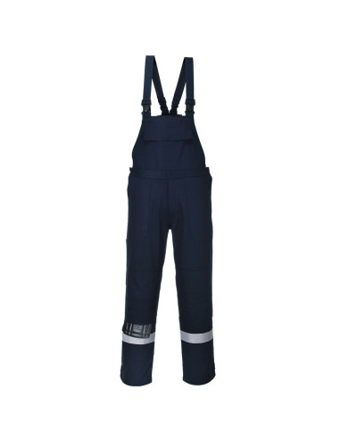 Ogrodniczki trudnopalne Portwest FR27 Bizflame Work Granatowy