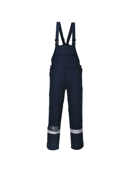 Ogrodniczki trudnopalne Portwest FR27 Bizflame Work Granatowy