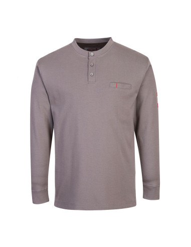 Sweter trudnopalny i antystatyczny Portwest FR32 Bizflame Szary