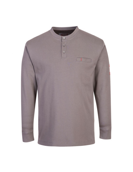 Sweter trudnopalny i antystatyczny Portwest FR32 Bizflame Szary