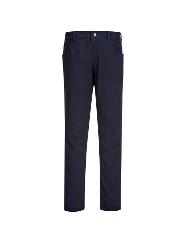 Spodnie trudnopalne Portwest FR404 Bizflame 88/12 Stretch Granatowy