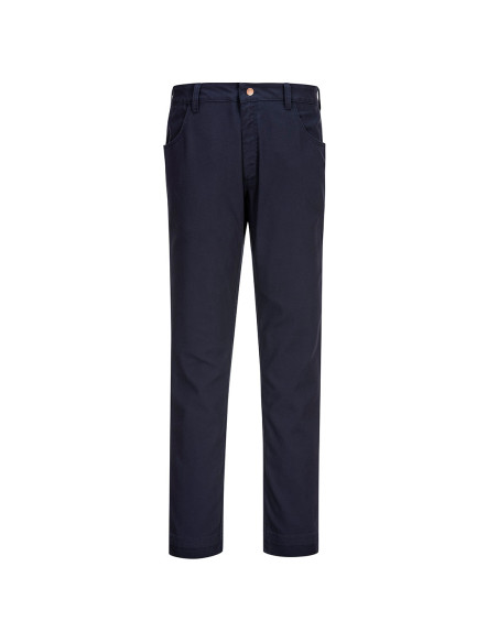 Spodnie trudnopalne Portwest FR404 Bizflame 88/12 Stretch Granatowy