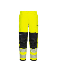 Damskie spodnie trudnopalne Portwest FR409 Modaflame PW3 Żółty/Czarny