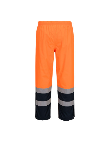 Spodnie trudnopalne ostrzegawcze Portwest FR410 Bizflame Rain+ Hi-Vis Light Arc | ToSafe