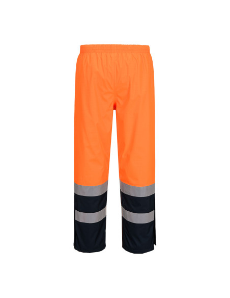 Spodnie trudnopalne ostrzegawcze Portwest FR410 Bizflame Rain+ Hi-Vis Light Arc | ToSafe