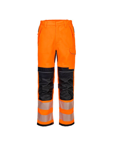 Spodnie trudnopalne Portwest FR414 Modaflame PW3 Pomarańczowy/Czarny