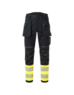 Spodnie trudnopalne Portwest FR416 Modaflame PW3 klasa 1 Żółty/Czarny