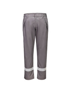 Spodnie trudnopalne Portwest FR417 Bizflame Work Szary