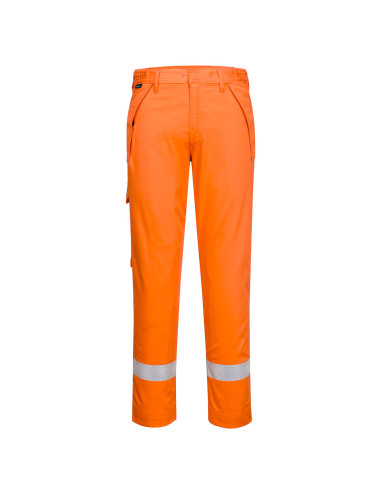 Spodnie trudnopalne Portwest FR417 Bizflame Work Pomarańczowy