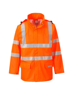 Kurtka trudnopalna ostrzegawcza Portwest FR41 Sealtex Flame Pomarańczowy