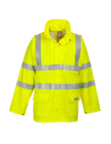 Kurtka trudnopalna ostrzegawcza Portwest FR41 Sealtex Flame Żółty